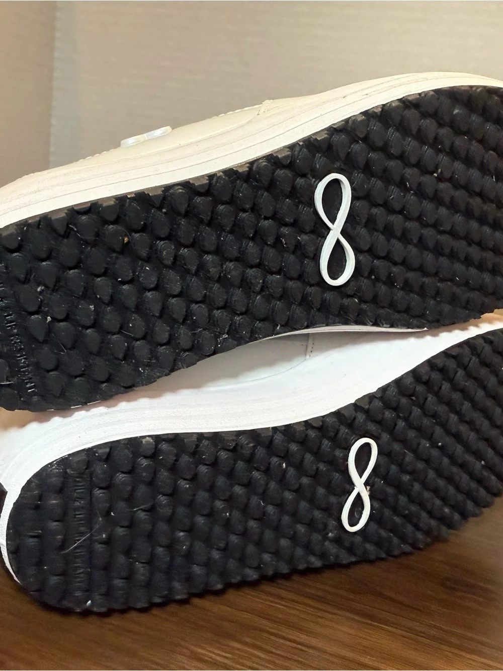 New! Women's White Slip-On Loafers - Working Comfort, 7.5